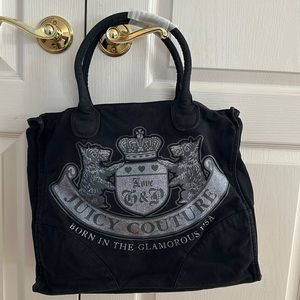 NWT Juicy Couture black book/tote bag